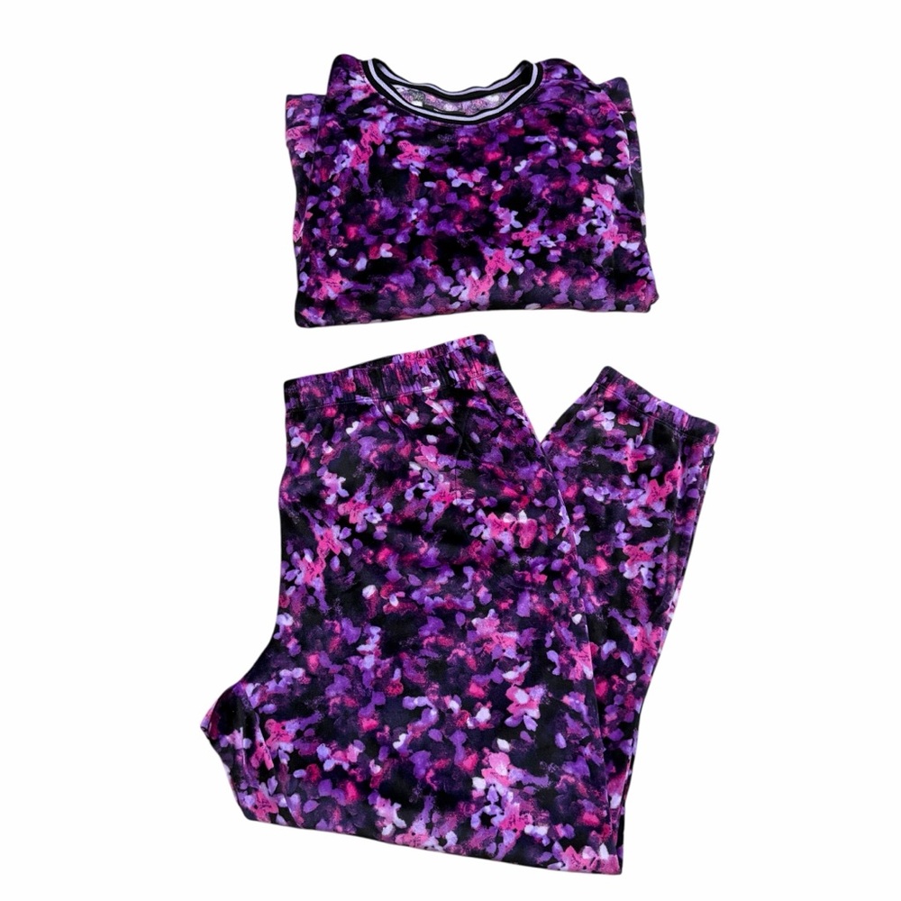 Simply Vera Vera Wang Women's LS Top & Jogger Pajama/Lounge Set‎ | Size XL